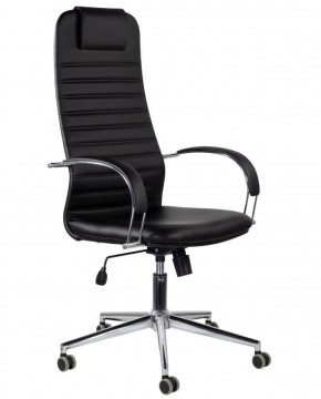 Кресло офисное BRABIX "Pilot EX-610 CH" premium (черное/кожзам) 532418 в Асбесте - asbest.ok-mebel.com | фото