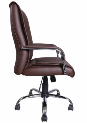 Кресло офисное BRABIX "Space EX-508" (экокожа, хром, коричневое) 531164 в Асбесте - asbest.ok-mebel.com | фото 2