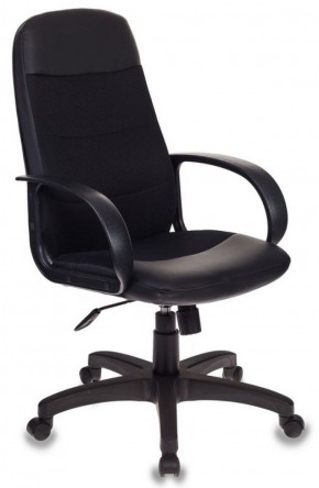 Кресло руководителя Бюрократ CH-808AXSN/LBL+TW-11 черный в Асбесте - asbest.ok-mebel.com | фото 1