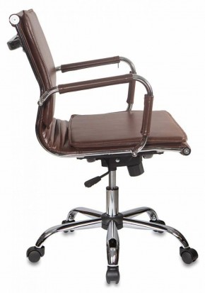 Кресло руководителя Бюрократ CH-993-LOW/BROWN коричневый в Асбесте - asbest.ok-mebel.com | фото 2