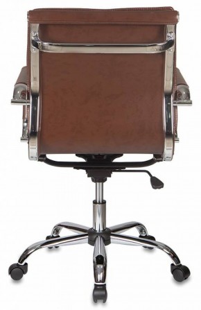 Кресло руководителя Бюрократ CH-993-LOW/BROWN коричневый в Асбесте - asbest.ok-mebel.com | фото 4