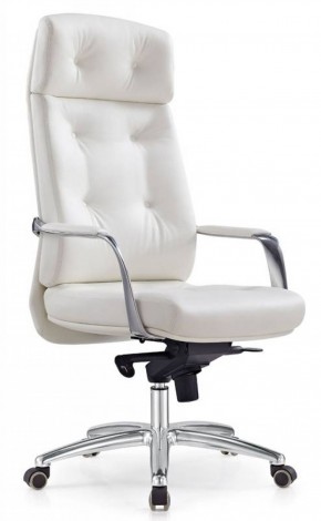 Кресло руководителя Бюрократ _DAO/WHITE белый в Асбесте - asbest.ok-mebel.com | фото