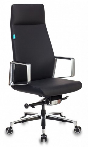 Кресло руководителя Бюрократ _JONS/BLACK черный в Асбесте - asbest.ok-mebel.com | фото