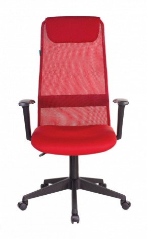 Кресло руководителя Бюрократ KB-8N/R/TW-97N красный в Асбесте - asbest.ok-mebel.com | фото 2