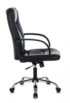 Кресло руководителя Бюрократ T-800N/BLACK черный в Асбесте - asbest.ok-mebel.com | фото 2