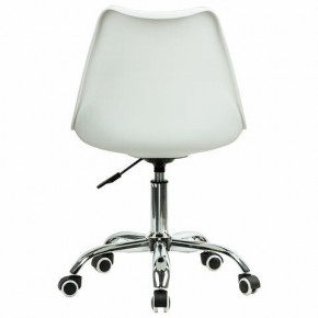 Кресло стул BRABIX "Eames MG-310 CH", хром, пластик белый, ткань серая, 532924 в Асбесте - asbest.ok-mebel.com | фото 4