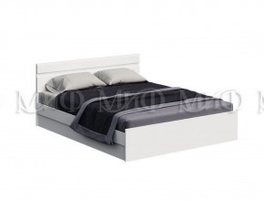 НЭНСИ NEW Кровать 1,4 м (Белый глянец холодный/Белый) в Асбесте - asbest.ok-mebel.com | фото