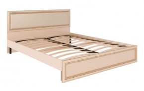 Кровать 1.6 Беатрис М10 с мягкой спинкой и ортопедическим основанием (дуб млечный) в Асбесте - asbest.ok-mebel.com | фото 1