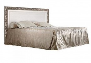 Кровать 2-х спальная (1,4 м) Тиффани штрих-лак/серебро (ТФКР140-1) в Асбесте - asbest.ok-mebel.com | фото