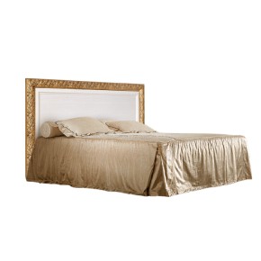 Кровать 2-х спальная (1,4 м)Тиффани штрих-лак/золото с подъемным механизмом (ТФКР140-2[7]) в Асбесте - asbest.ok-mebel.com | фото