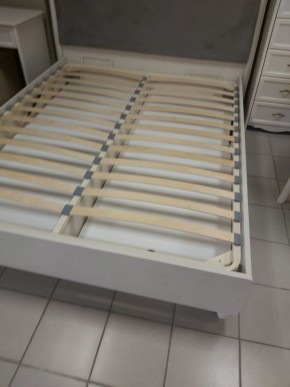 Кровать 2-х спальная (1,6 м) Венеция дуб седан/ЭКОКОЖА с подъемным механизмом (ВНКР-1[3]) в Асбесте - asbest.ok-mebel.com | фото 3