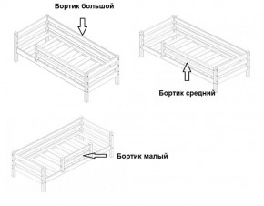 Кровать 2-х ярусная Сонечка с бортиками (лестница наклонная) в Асбесте - asbest.ok-mebel.com | фото 4