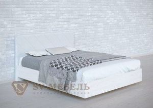 Кровать 1600 двойная №1 изголовье Ромб в Асбесте - asbest.ok-mebel.com | фото 6