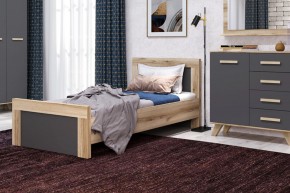 Кровать 900 Вега Скандинавия в Асбесте - asbest.ok-mebel.com | фото 3