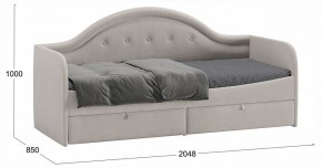 Кровать Адель Тип 1 в Асбесте - asbest.ok-mebel.com | фото 3