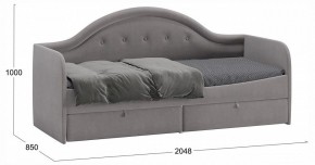 Кровать Адель Тип 1 в Асбесте - asbest.ok-mebel.com | фото 3