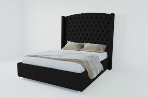 Кровать Берлин ЛЮКС с ПМ 2000 (экокожа кольт ч) в Асбесте - asbest.ok-mebel.com | фото 2
