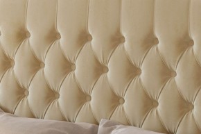 Кровать Берлин с ПМ 800 (экокожа бежевая) в Асбесте - asbest.ok-mebel.com | фото 3