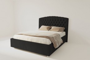 Кровать Берлин с ПМ 800 (экокожа кольт ч) в Асбесте - asbest.ok-mebel.com | фото 2