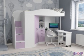 Кровать-чердак Юниор 4 (800*1900) в Асбесте - asbest.ok-mebel.com | фото 10