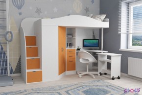 Кровать-чердак Юниор 4 (800*1900) в Асбесте - asbest.ok-mebel.com | фото 11