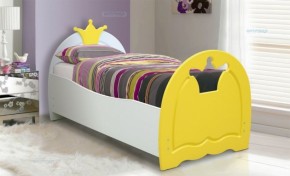 Кровать детская Корона (700*1400) МДФ матовый в Асбесте - asbest.ok-mebel.com | фото 1