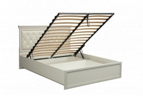 Кровать двойная 40.12-03 (ш.1600) "Эльмира" с подъемным механизмом (белый) в Асбесте - asbest.ok-mebel.com | фото