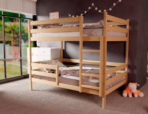 Кровать двухъярусная без крыши 80*190 без покраски в Асбесте - asbest.ok-mebel.com | фото 2