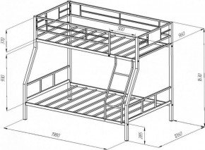 Кровать двухъярусная «Гранада-1» в Асбесте - asbest.ok-mebel.com | фото 6