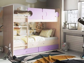 Кровать двухъярусная "Тетрис" (латы) с бортиками + ящики в Асбесте - asbest.ok-mebel.com | фото 3