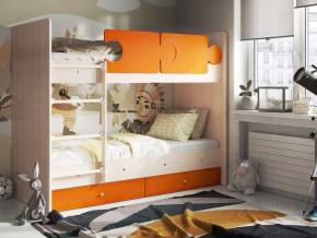 Кровать двухъярусная "Тетрис" (латы) с бортиками + ящики в Асбесте - asbest.ok-mebel.com | фото 4