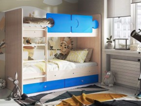 Кровать двухъярусная "Тетрис" (латы) с бортиками + ящики в Асбесте - asbest.ok-mebel.com | фото 6