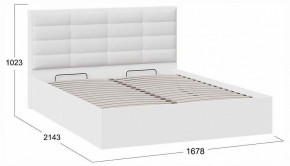 Кровать двуспальная Агата с ПМ Тип 1 в Асбесте - asbest.ok-mebel.com | фото 4