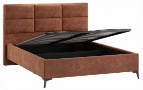 Кровать двуспальная Делана с ПМ Тип 1 в Асбесте - asbest.ok-mebel.com | фото 3