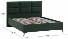 Кровать двуспальная Делана с ПМ Тип 1 в Асбесте - asbest.ok-mebel.com | фото 4