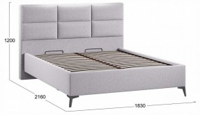 Кровать двуспальная Делана с ПМ Тип 1 в Асбесте - asbest.ok-mebel.com | фото 4