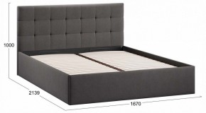 Кровать двуспальная Джоли с ПМ Тип 1 в Асбесте - asbest.ok-mebel.com | фото 4