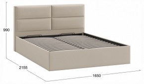 Кровать двуспальная Глосс с ПМ Тип 1 в Асбесте - asbest.ok-mebel.com | фото 4