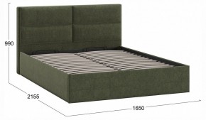 Кровать двуспальная Глосс с ПМ Тип 1 в Асбесте - asbest.ok-mebel.com | фото 4