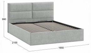 Кровать двуспальная Глосс с ПМ Тип 1 в Асбесте - asbest.ok-mebel.com | фото 4