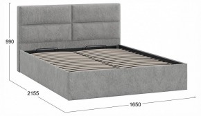 Кровать двуспальная Глосс с ПМ Тип 1 в Асбесте - asbest.ok-mebel.com | фото 4