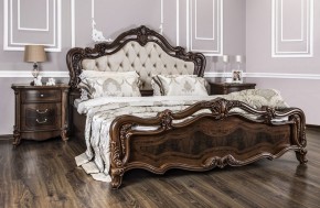 Кровать двуспальная Илона с мягким изголовьем (1800) караваджо в Асбесте - asbest.ok-mebel.com | фото