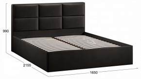 Кровать двуспальная Стелла с ПМ Тип 1 в Асбесте - asbest.ok-mebel.com | фото 3