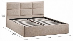 Кровать двуспальная Стелла с ПМ Тип 1 в Асбесте - asbest.ok-mebel.com | фото 4