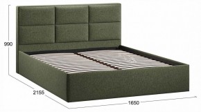Кровать двуспальная Стелла с ПМ Тип 1 в Асбесте - asbest.ok-mebel.com | фото 4