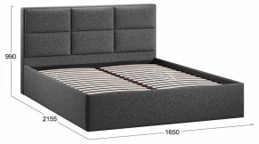 Кровать двуспальная Стелла с ПМ Тип 1 в Асбесте - asbest.ok-mebel.com | фото 4