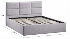 Кровать двуспальная Стелла с ПМ Тип 1 в Асбесте - asbest.ok-mebel.com | фото 4