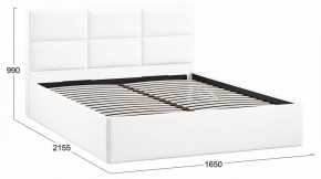 Кровать двуспальная Стелла с ПМ Тип 1 в Асбесте - asbest.ok-mebel.com | фото 4