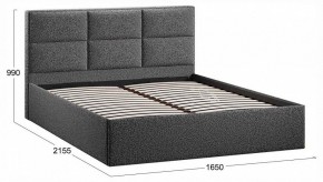 Кровать двуспальная Стелла с ПМ Тип 1 в Асбесте - asbest.ok-mebel.com | фото 4