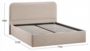 Кровать двуспальная Тиффани с ПМ Тип 1 в Асбесте - asbest.ok-mebel.com | фото 3